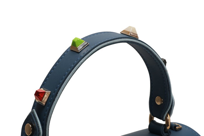 Lucky Bees Bolso de Mano Azul 912